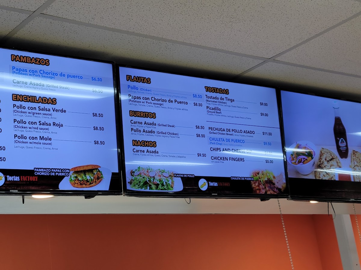 Tortas Factory Del DF Menu - Image 3